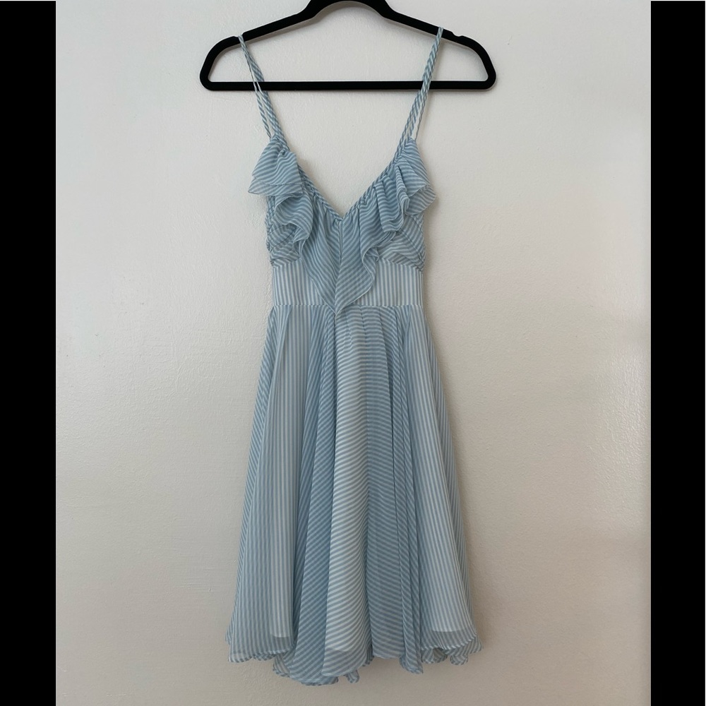 NWT Guess Blue Stripe Dress Sz 4